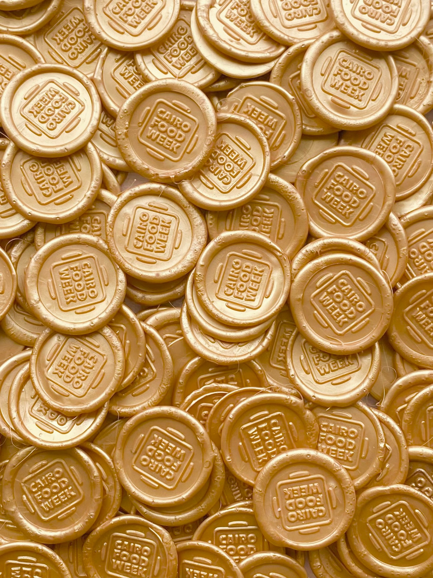 light gold wax seals