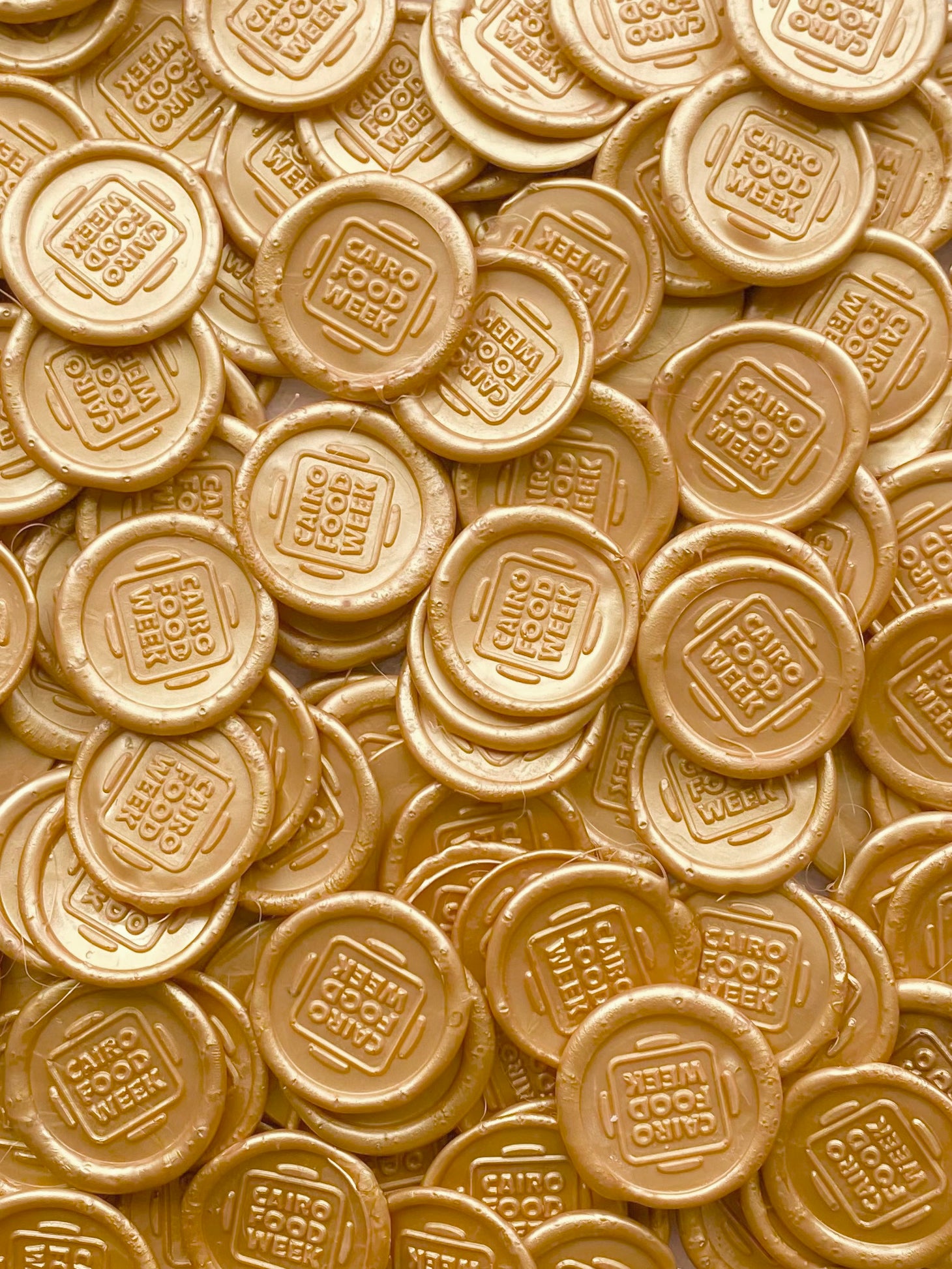 light gold wax seals