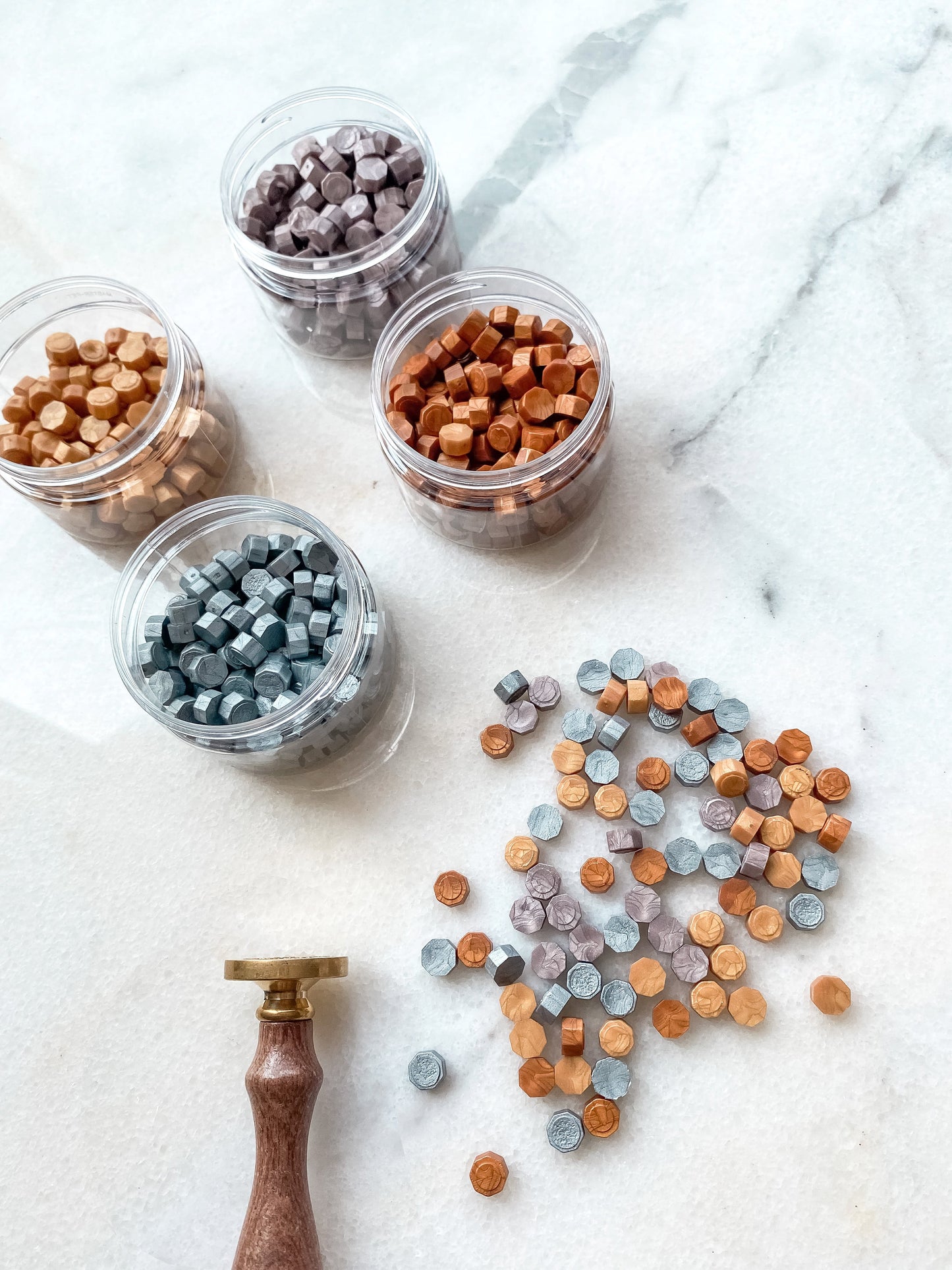 arabic wax stamp gift box stationery supplies melting spoon wax beads wrap & seal