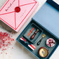 Customized Valentine's stamp gift set