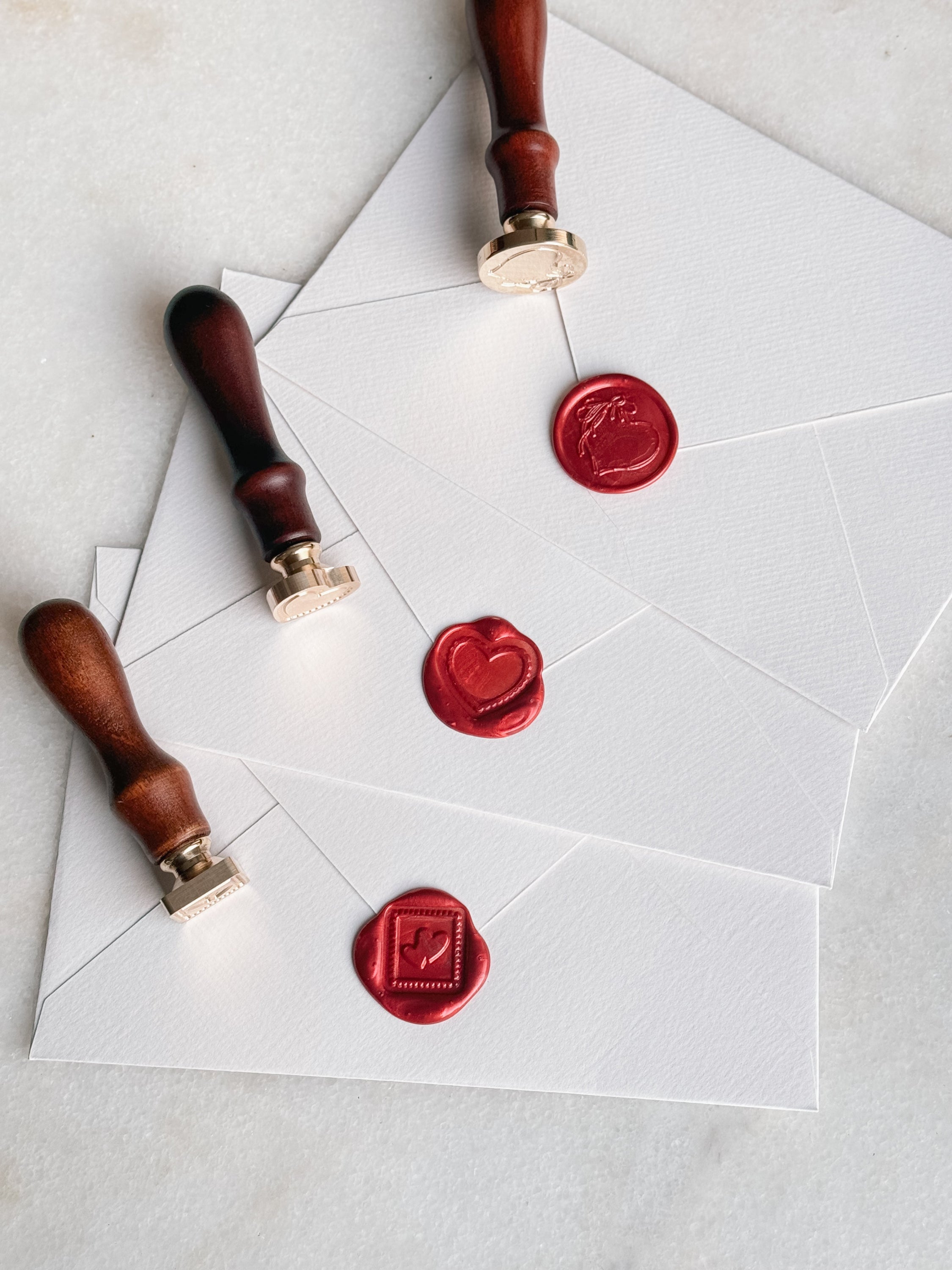 Wrapped Stamp Standard Valentine wax stamps – Wrap & Seal Global