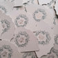 Wedding Green Paper fans | Fans with tassels | Wedding Favors | Wedding itinerary