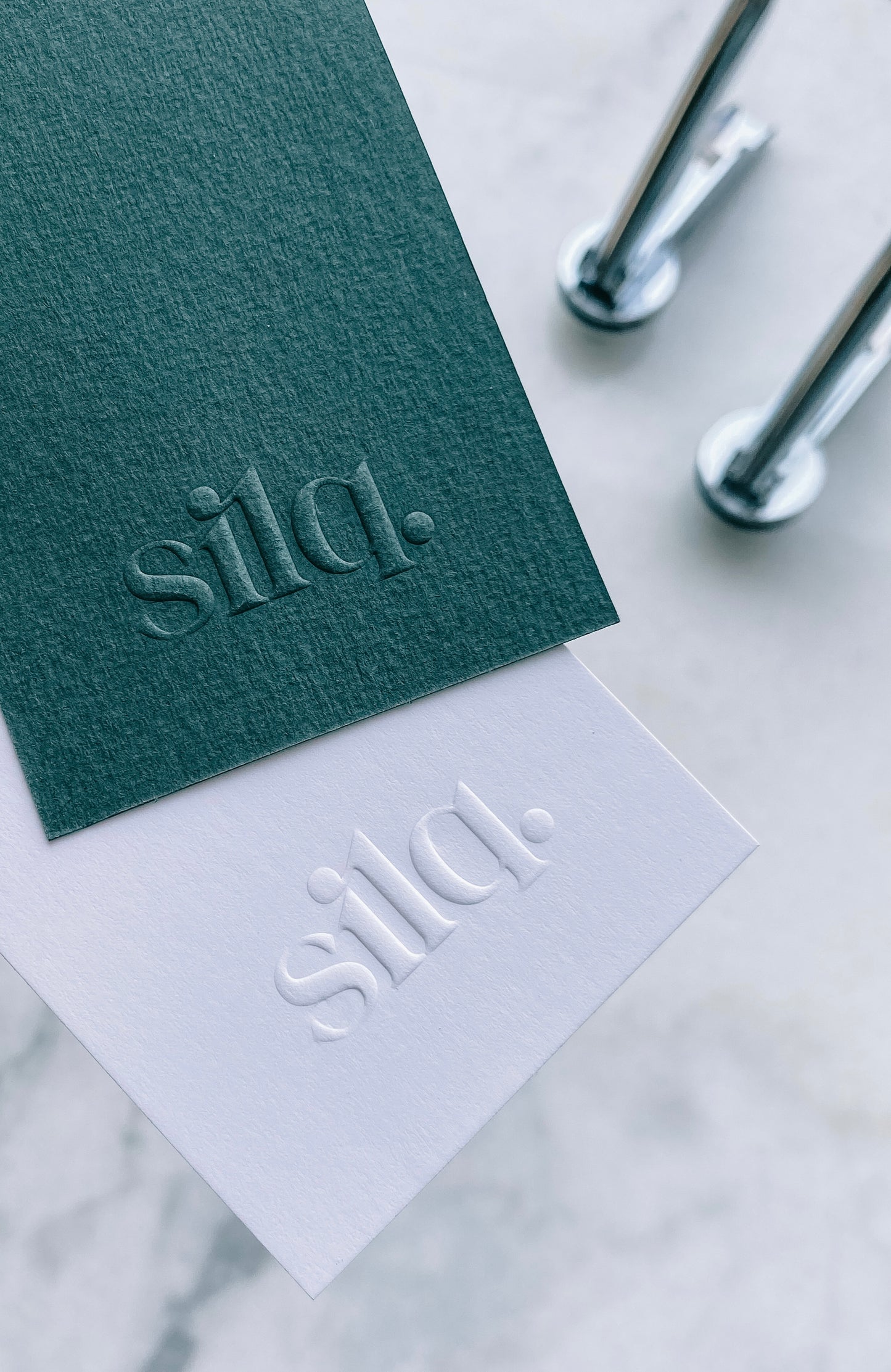 Logo Embossed Paper Stamp ( Design Upload)