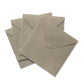 Set of 5 Square beige Envelopes - textured